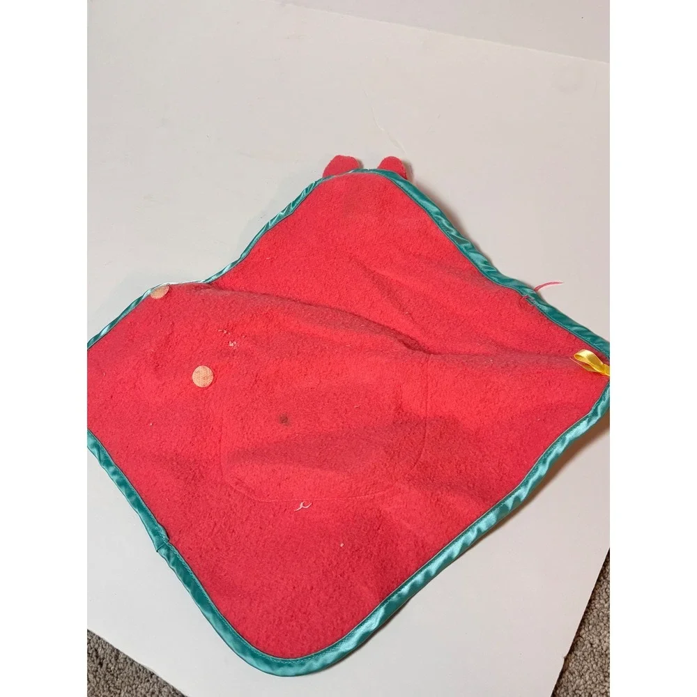 Vintage 94' Cabbage Patch Kids lovey blanket BabyLand Growth Chart Peek a Boo
